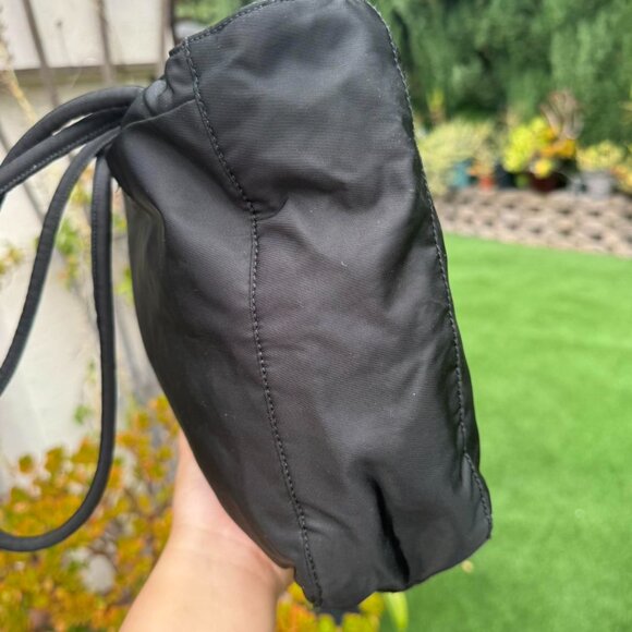 Vintage Prada Nylon Tote in Black - Picture 3 of 6